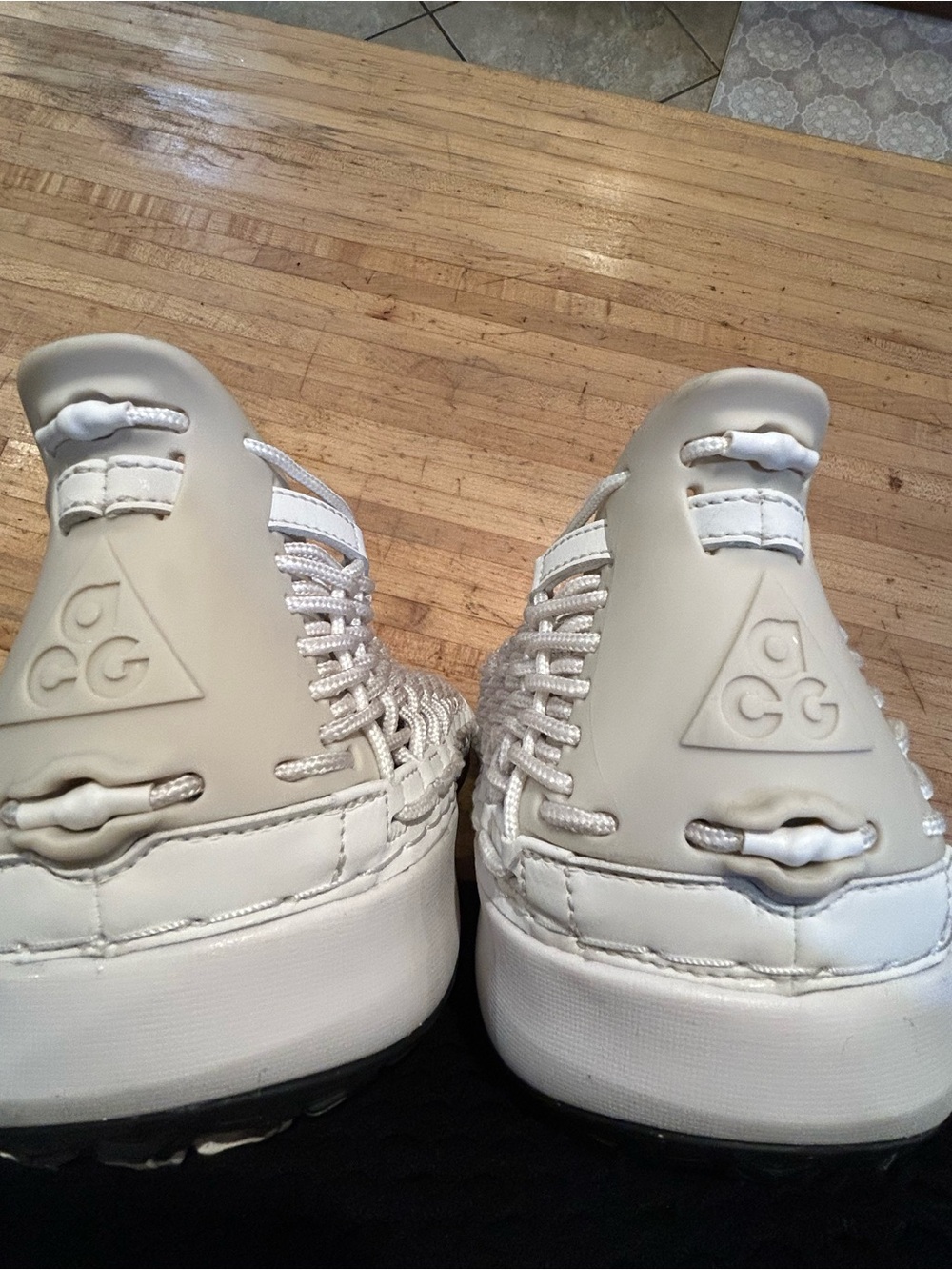Nike Men’s ACG Watercat+ Woven Shoe Phantom/Summit White - Picture 8 of 12